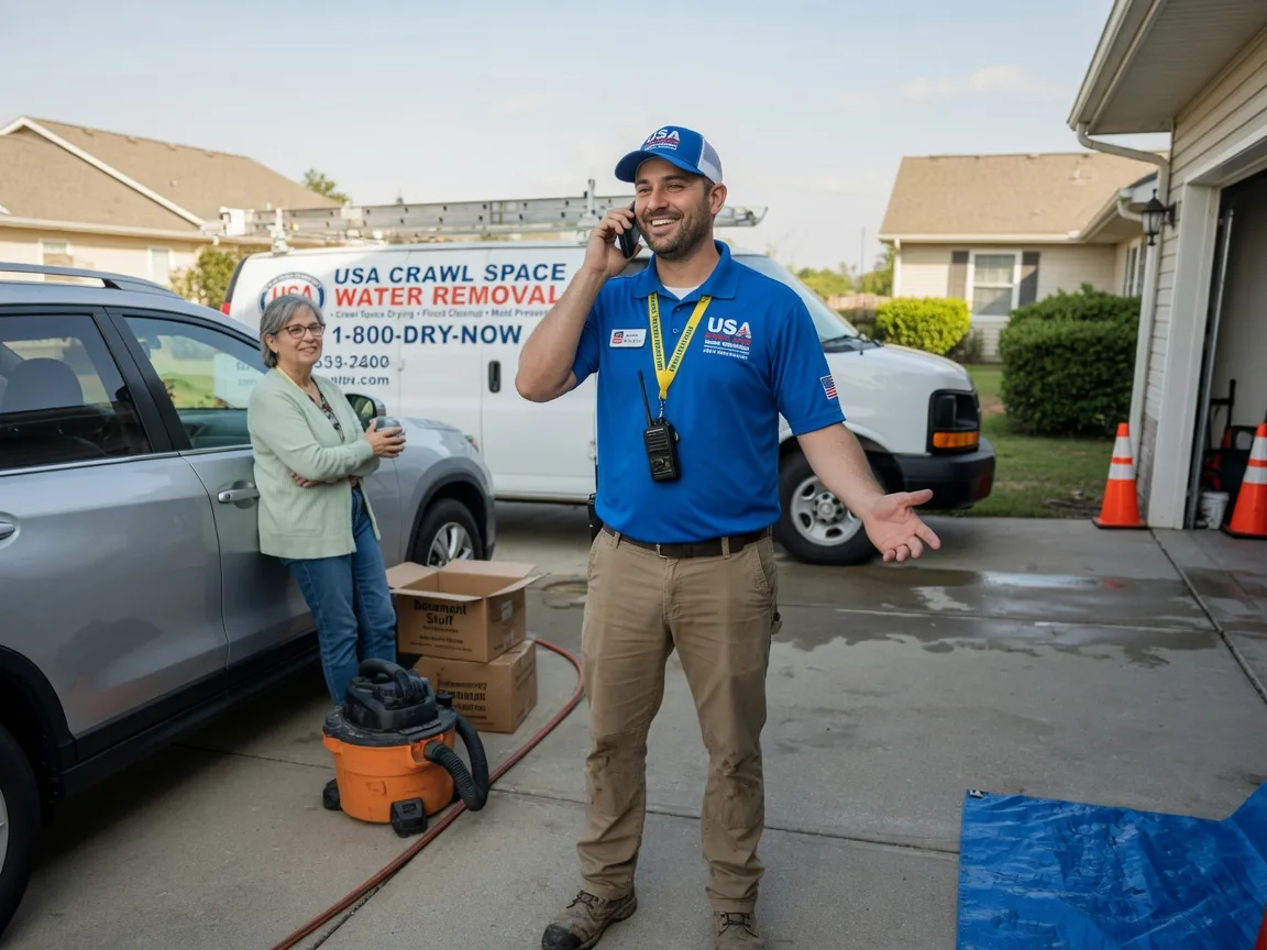 Crawl Space Water Removal Wadley, GA FAQs